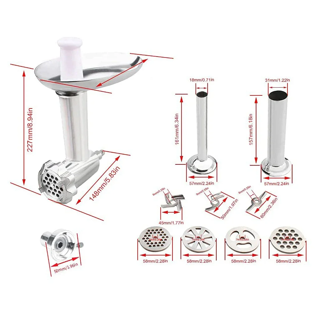 

Food Chef Attachment Mixer Kmix Grinding Grinder / Kenwood For Kitchen Replacement Tools Stand Meat