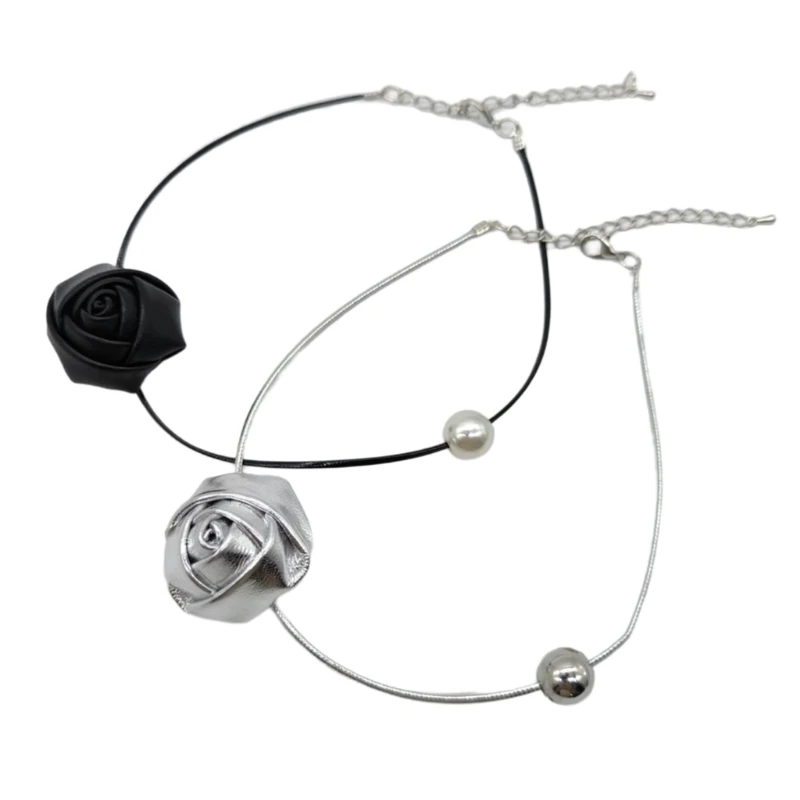 Women Choker Flower Necklace Fashion Clavicle Chain Princess Necklae Collar Choker Adjustable Collar Jewelry Gift
Women Choker Flower Necklace Fashion Clavicle Chain Princess Necklae Collar Choker Adjustable Collar Jewelry Gift