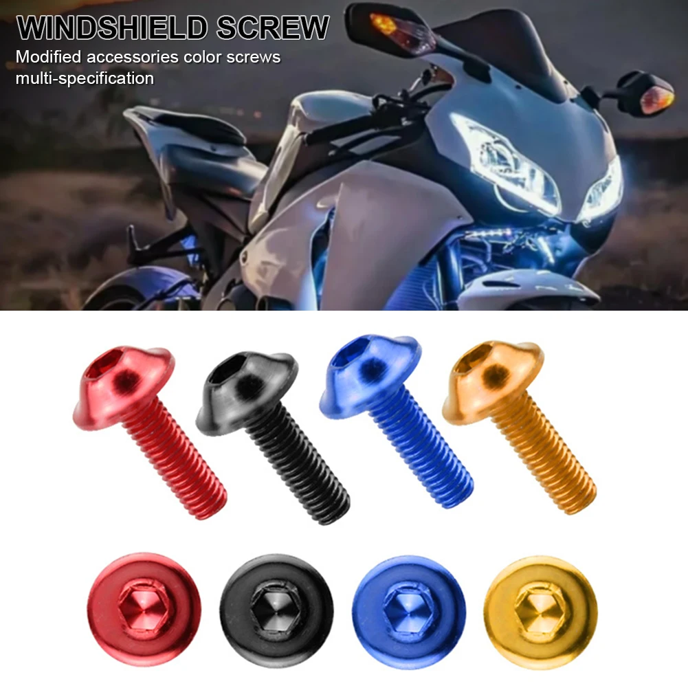10PCS/Set Universal Motorcycle Full Fairing Bolt Kits Bodywork Screws For Yamaha Kawasaki Honda BMW SUZUKI Pit Dirt Bike 5 Sizes
10PCS/Set Universal Motorcycle Full Fairing Bolt Kits Bodywork Screws For Yamaha Kawasaki Honda BMW SUZUKI Pit Dirt Bike 5 Sizes