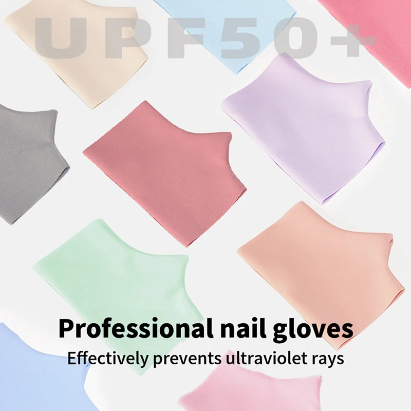 

Художественная перчатка для ногтей Защита от УФ-излучения перчатки защита от УФ-излучения для ногтей гель УФ светодиодный инструмент для лампы