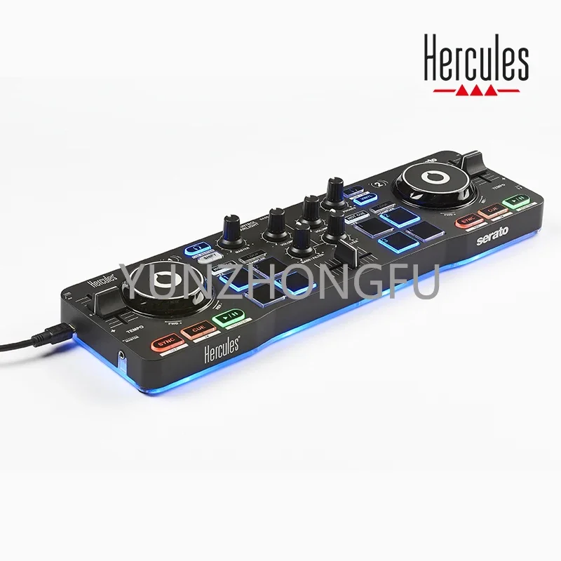 

Hercules Hi Cool Djcontrolstarlight Mini Entry-level Dj Disk Recorder Controller