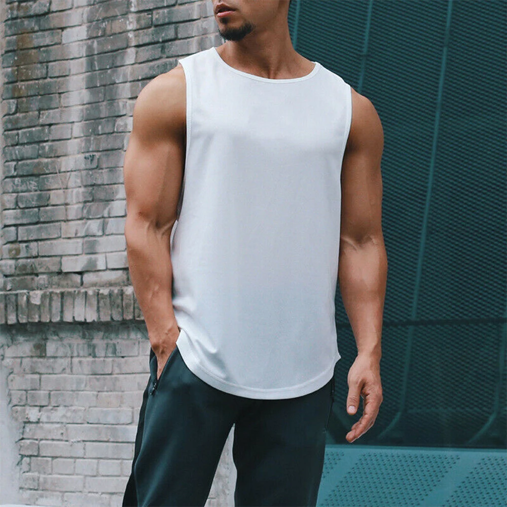 High Quality Hot Sales New Tank Top Vest Mens Fashion Polyester Quick Dry Solid Color Summer Tank Tops Training
High Quality Hot Sales New Tank Top Vest Mens Fashion Polyester Quick Dry Solid Color Summer Tank Tops Training