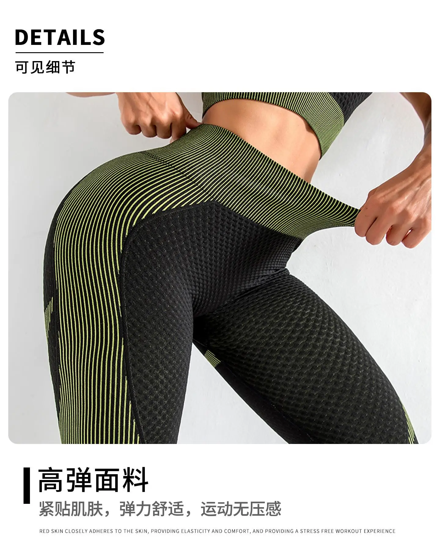Athleisure Set High Waist Compression Leggings Sets Seamless Padded Breathable Moisture Set Lightweight Zip Up Jacket Sets 9 S1874f5b7965f4e2baed41063d420d299P