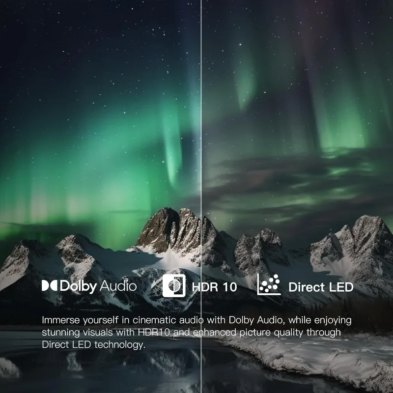 43-inch Smart TV Google TV 1080p Full HD with Google Play and Chromecast Built-in, HDR 10, Dolby Audio, Voice Remote 43-inch Smart TV Google TV 1080p Full HD with Google Play and Chromecast Built-in, HDR 10, Dolby Audio, Voice Remote