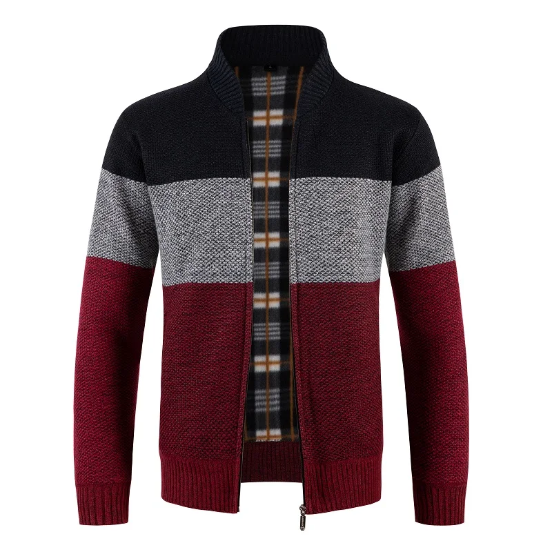 Men's Color Block Long Sleeve Knitted Cardigan Sweater - Stylish, Cozy, and Versatile
Men's Color Block Long Sleeve Knitted Cardigan Sweater - Stylish, Cozy, and Versatile