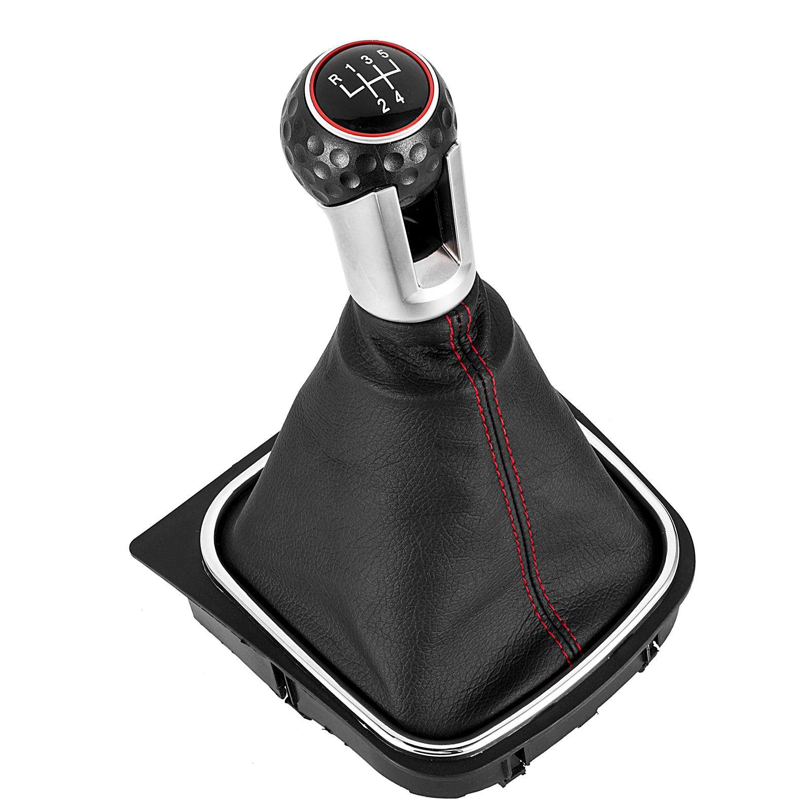 

5 / 6 Speed Gear Stick Shift Knob Boot For VW Golf 5 6 MK5 MK6 R32 R20 GTD GTI 2004 2005 2006 2007 2008 2009 2010 2011 2012 2013