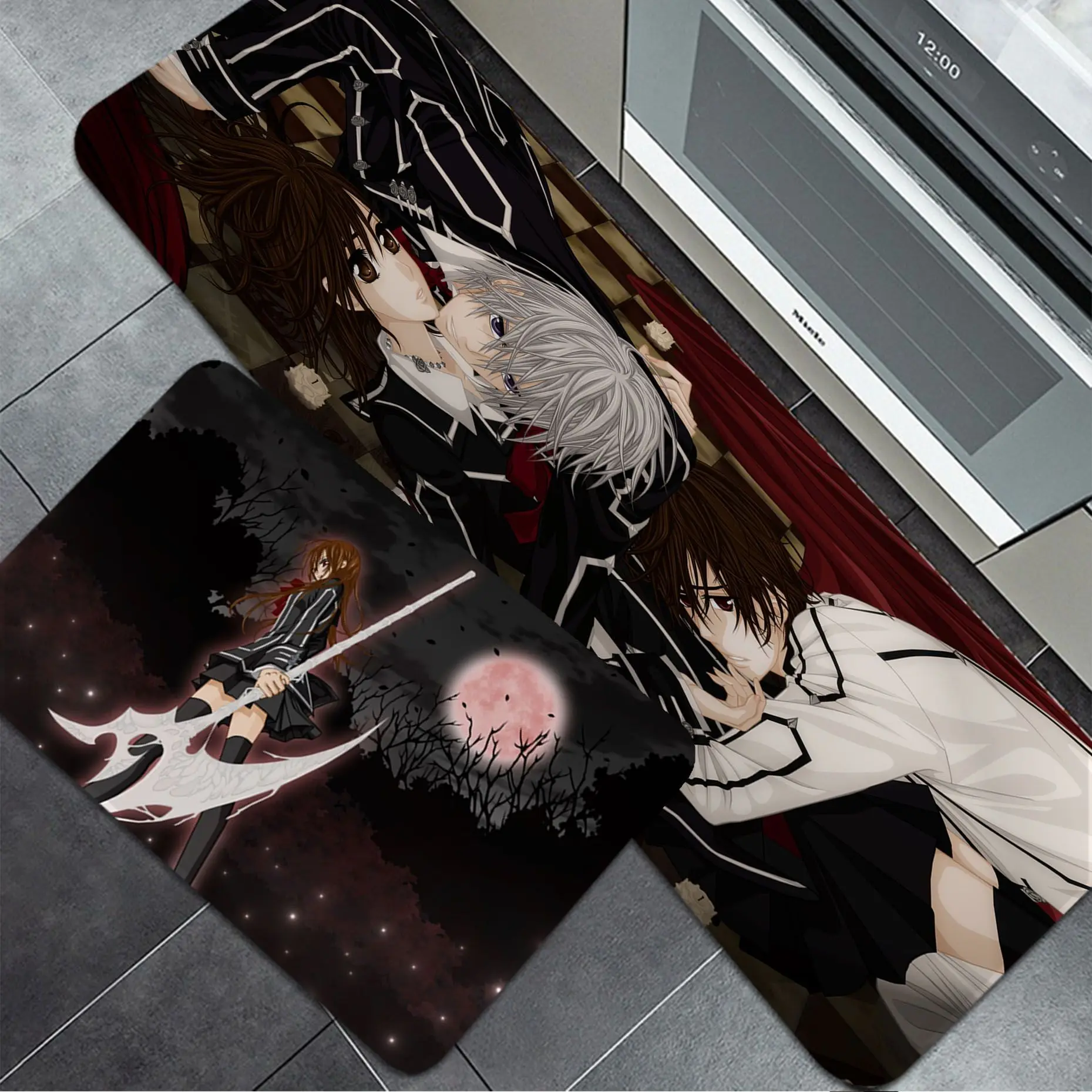 Vampire Knight Floor Mat Kitchen Anti-slip Absorb Water Long Strip Cushion Bedroon Mat Hotel Decor Mat
Vampire Knight Floor Mat Kitchen Anti-slip Absorb Water Long Strip Cushion Bedroon Mat Hotel Decor Mat