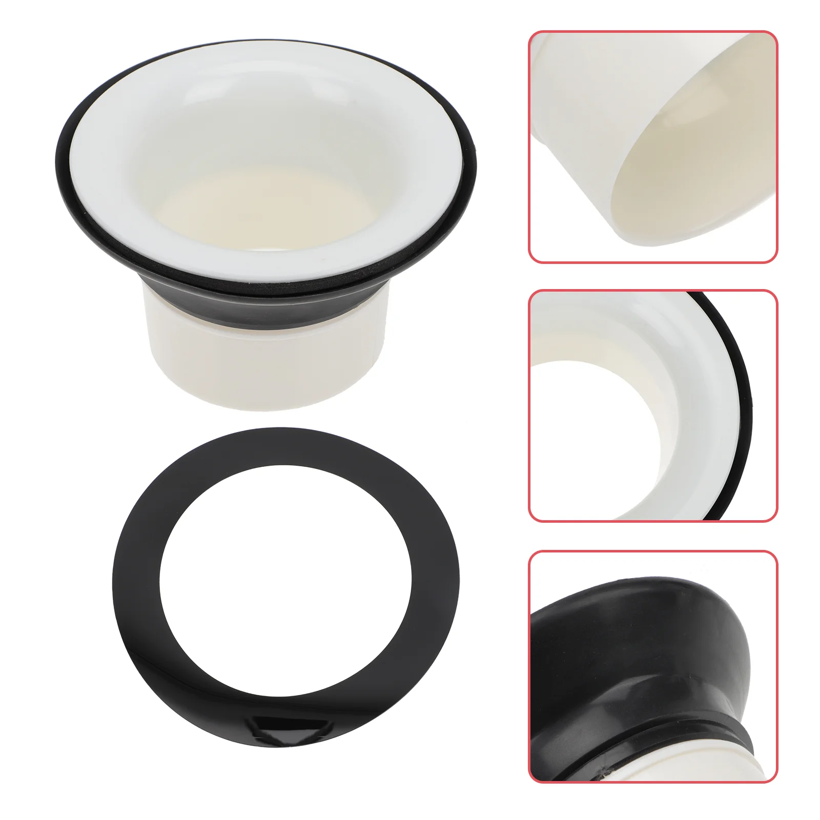 

Bass Drum Enhancer Rubber Bass Drum Kick Port Hole Protector Ring Bass Drum Head Percussion Musical Instrument Accessories