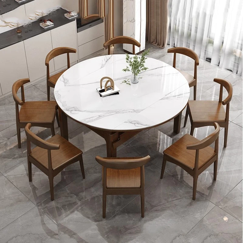 

Newclassic Luxury Dining Tables Computers Centre Nail Nordic Dining Tables Marble Round Mesas De Comedor Apartment Furniture