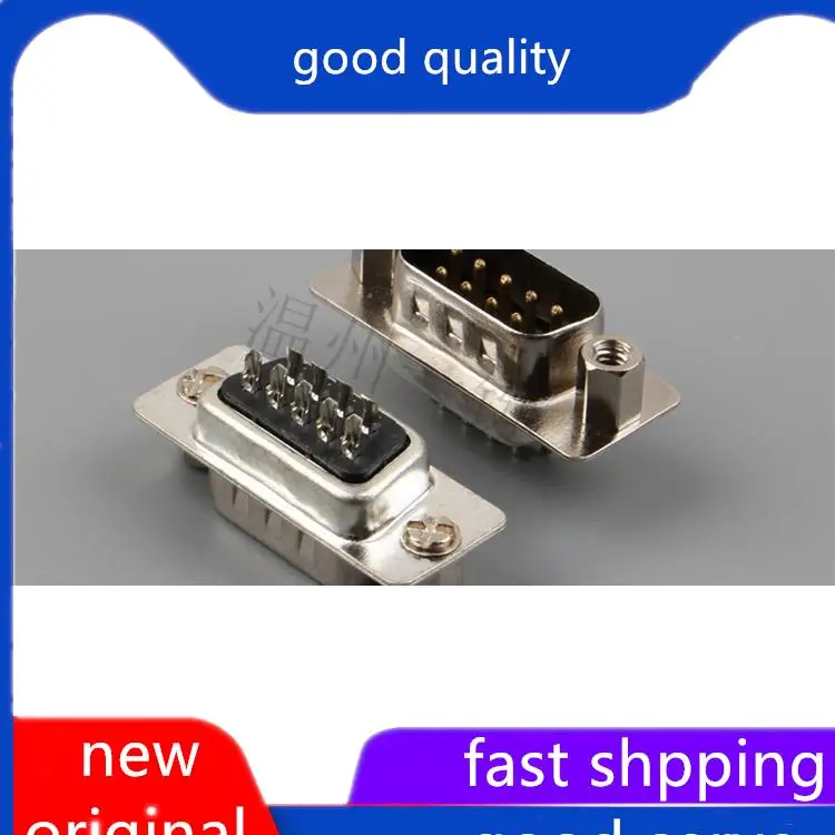 10pcs original new 2 rows of DB9 black rubber male head front socket DB9 pin male head pin mount plug serial port VGA interface
10pcs original new 2 rows of DB9 black rubber male head front socket DB9 pin male head pin mount plug serial port VGA interface