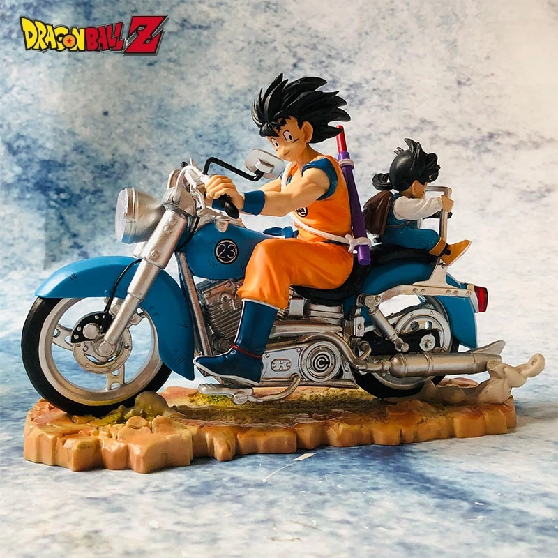 14cm Dragon Ball Anime Figure Locomotive Son Goku Gohan GK Motorcycle Kakarotto Statue Pvc Action Figurine Collectible Model Toy
14cm Dragon Ball Anime Figure Locomotive Son Goku Gohan GK Motorcycle Kakarotto Statue Pvc Action Figurine Collectible Model Toy