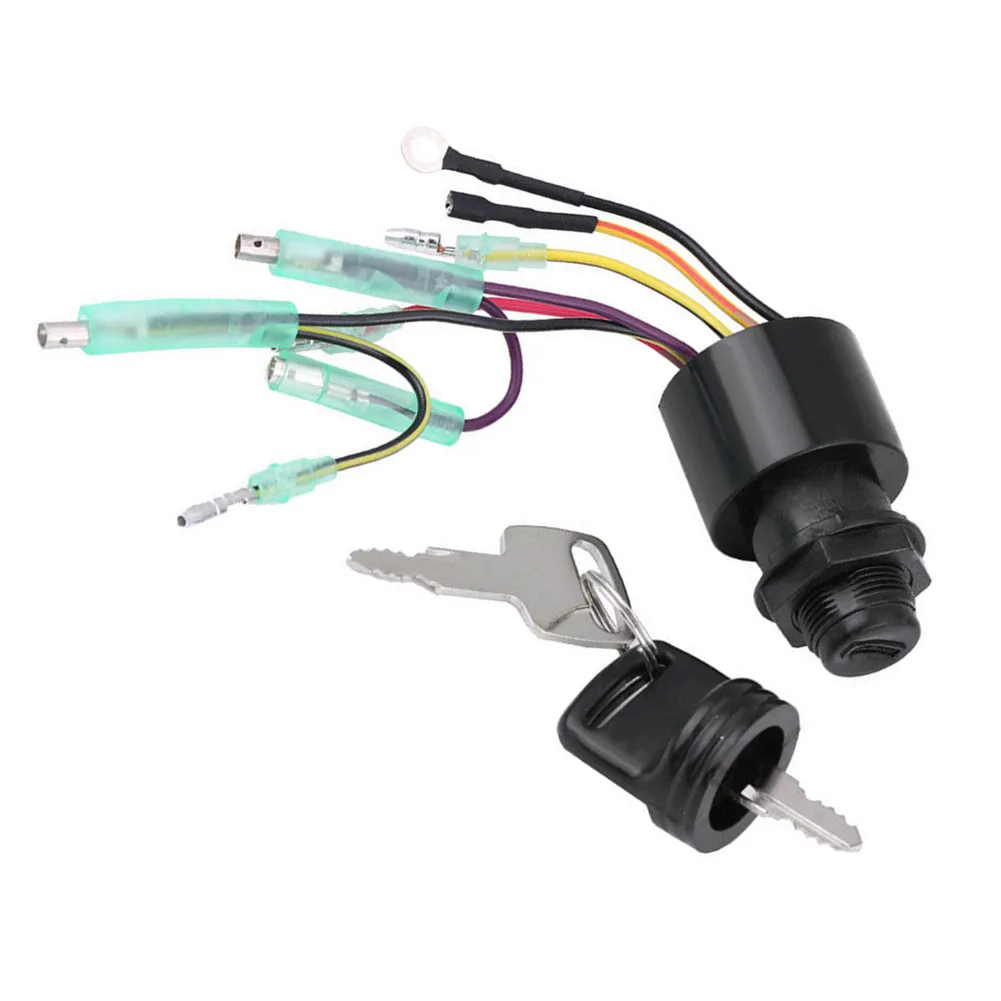 Parts Ignition Key Switch Fittings For Mercury Outboard Engine Plastic + Metal With 2x Key 3 Position Accessories
Parts Ignition Key Switch Fittings For Mercury Outboard Engine Plastic + Metal With 2x Key 3 Position Accessories
