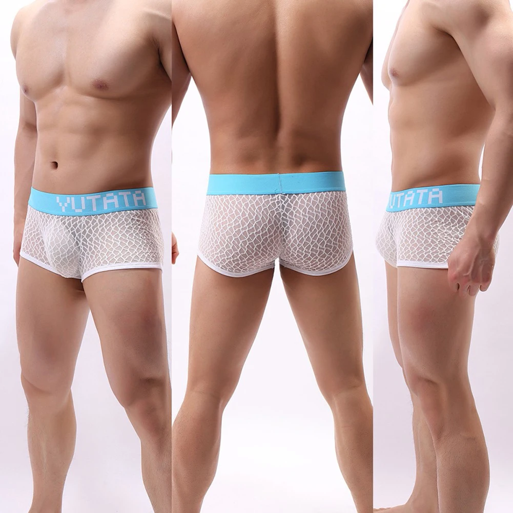 Мужские сексуальные прозрачные мягкие шорты Gstring, дышащие трусы с низкой посадкой, нижнее белье, боксеры, трусы размеров M ~ XL, доступны различные цвета
Мужские сексуальные прозрачные мягкие шорты Gstring, дышащие трусы с низкой посадкой, нижнее белье, боксеры, трусы размеров M ~ XL, доступны различные цвета