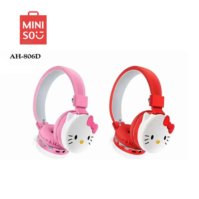 Bluetooth-наушники Hello Kitty, с микрофоном 
Bluetooth-наушники Hello Kitty, с микрофоном