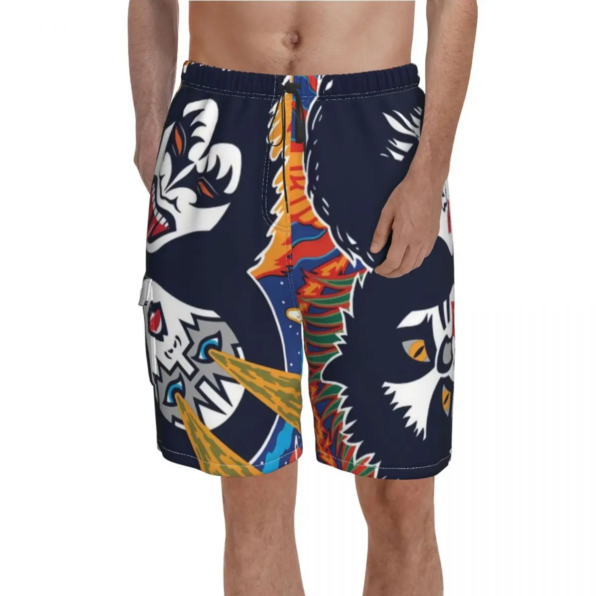 Kiss Band Board Shorts Kiss Music Comfortable Beach Short Pants Men's Custom Large Size Swimming Trunks Birthday Present
Kiss Band Board Shorts Kiss Music Comfortable Beach Short Pants Men's Custom Large Size Swimming Trunks Birthday Present