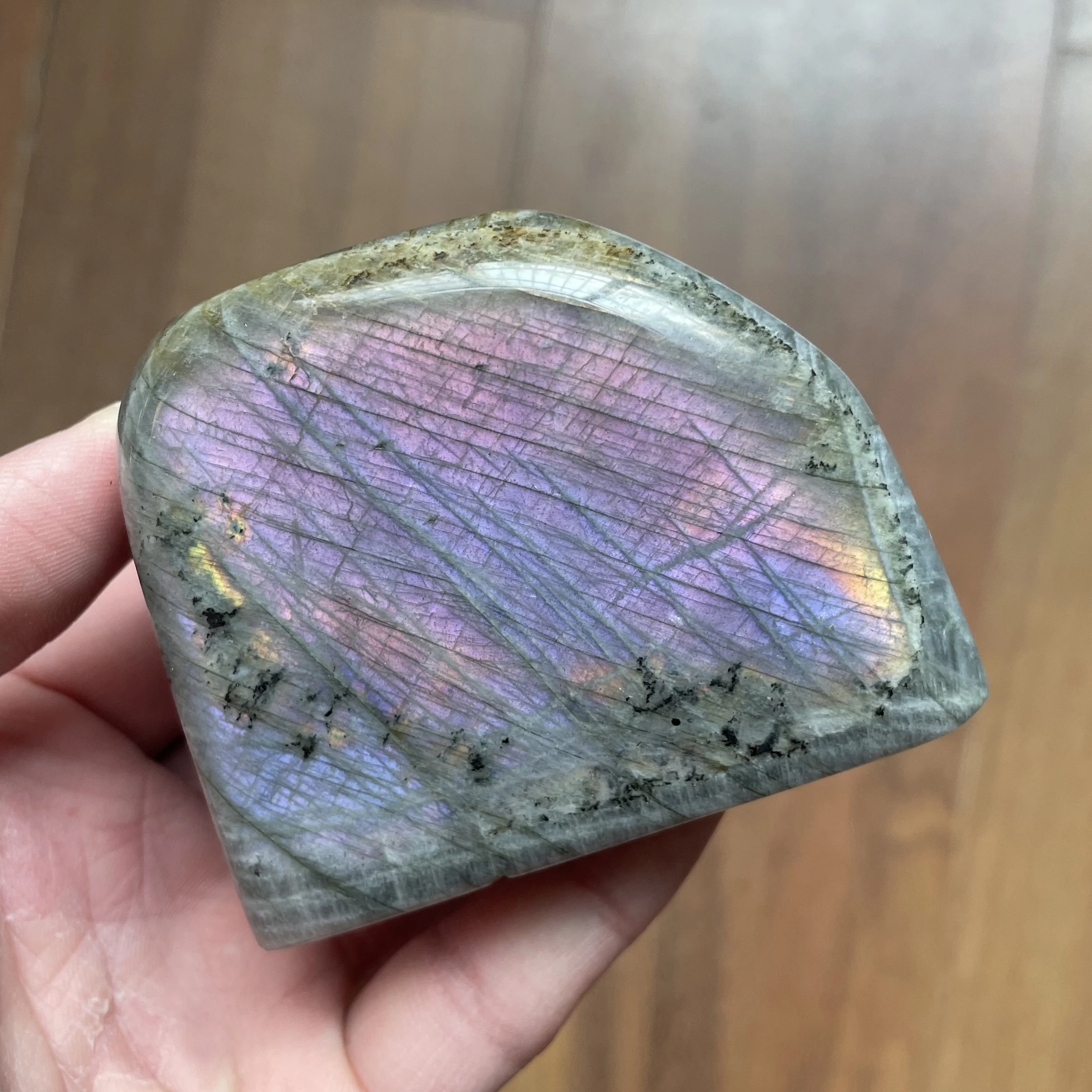 408g Natural Crystal Purple Labradorite Gems Decoration Rough Rock Quartz Moonstone Spiritual Healing Reiki
408g Natural Crystal Purple Labradorite Gems Decoration Rough Rock Quartz Moonstone Spiritual Healing Reiki