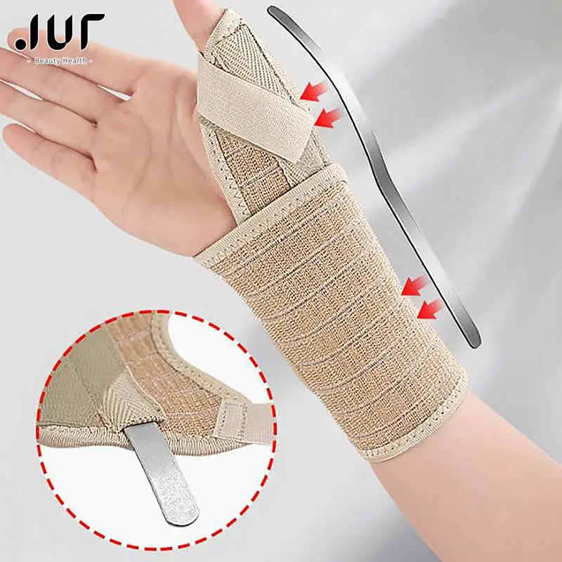 1PC Thumb Spica Splint Stabilizer Wrist Support Brace Protector Carpal Tunnel Tendonitis Pain Relief Right Left Hand Immobilizer
1PC Thumb Spica Splint Stabilizer Wrist Support Brace Protector Carpal Tunnel Tendonitis Pain Relief Right Left Hand Immobilizer
