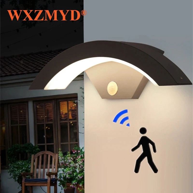 18w Aluminum Motion Sensor Indoor Outdoor Waterproof Wall Lamps Garden Porch Wall Lighting LED Wall Light
18w Aluminum Motion Sensor Indoor Outdoor Waterproof Wall Lamps Garden Porch Wall Lighting LED Wall Light