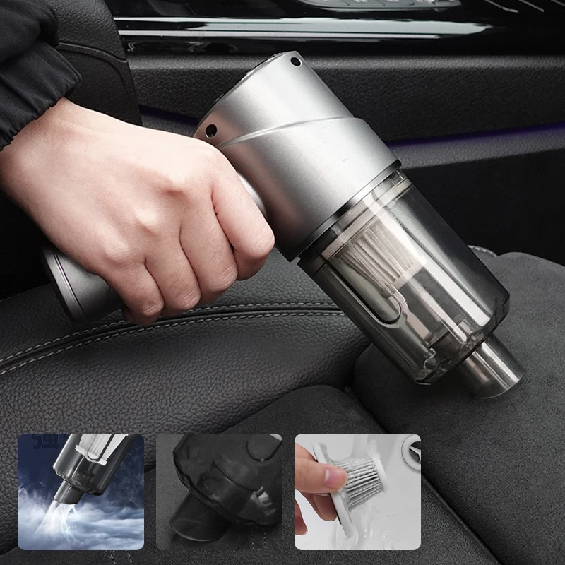 13000Pa Cordless Brushless Car Vacuum Cleaner Handheld Auto Wireless Mini Portable Vacuum Cleaner For Car Home Pet Cleaning
13000Pa Cordless Brushless Car Vacuum Cleaner Handheld Auto Wireless Mini Portable Vacuum Cleaner For Car Home Pet Cleaning