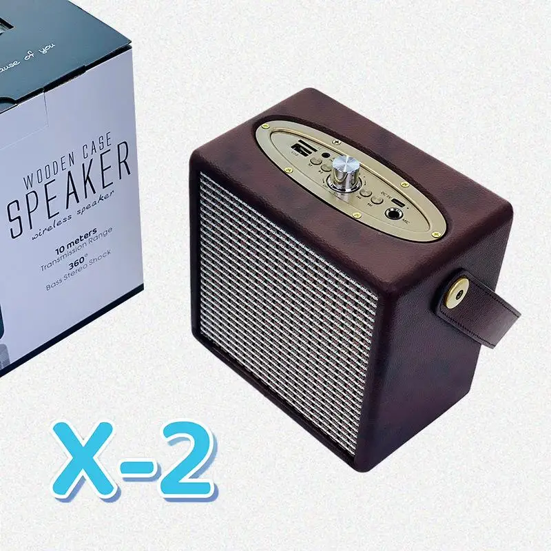 High-Quality Bluetooth Speaker, Sound Anywhere with the New X-2 Speaker, Your Ultimate Home and Outdoor, Multi-Purpose Leather
High-Quality Bluetooth Speaker, Sound Anywhere with the New X-2 Speaker, Your Ultimate Home and Outdoor, Multi-Purpose Leather