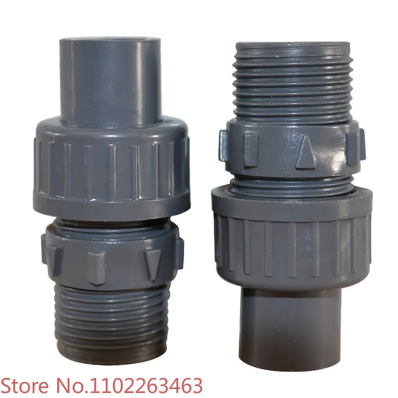 

Metering pump one-way valve accessories GB0450 0600DN25 inlet and outlet check valve PVC connector wire 47