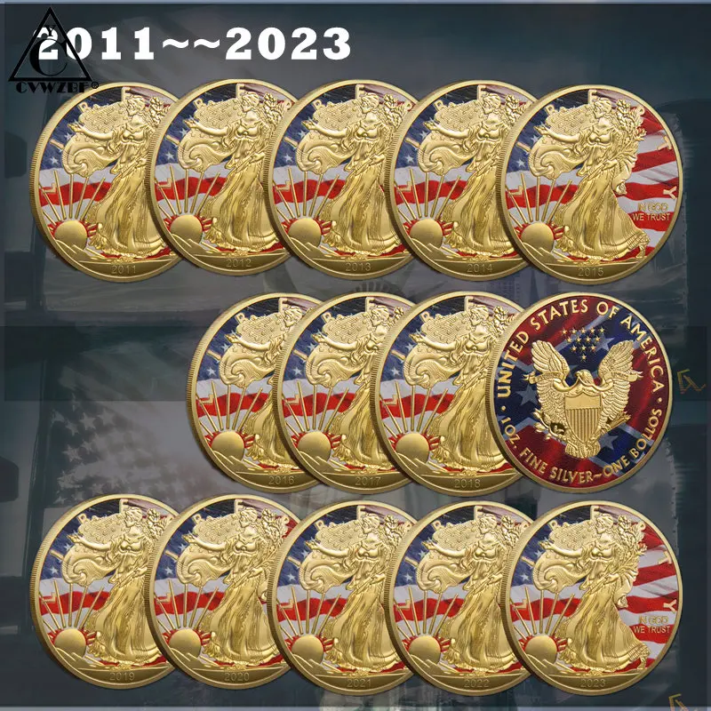 13 шт., 2011-2013 Набор монет статуи Свободы США, окрашенные коллекционные американские монеты 1 унция, отличный новогодний подарок, коллекция
13 шт., 2011-2013 Набор монет статуи Свободы США, окрашенные коллекционные американские монеты 1 унция, отличный новогодний подарок, коллекция