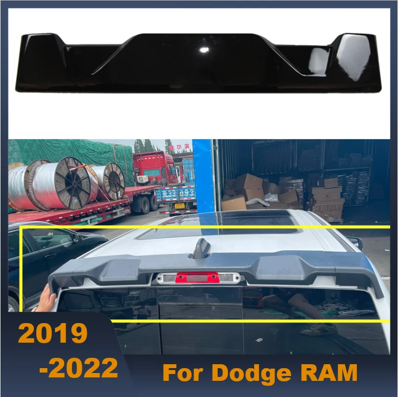 Good Quality ABS Material Rear Window Black WING Tail Refit Roof Spoiler Fit For Dodge Ram 2019-2022
Good Quality ABS Material Rear Window Black WING Tail Refit Roof Spoiler Fit For Dodge Ram 2019-2022