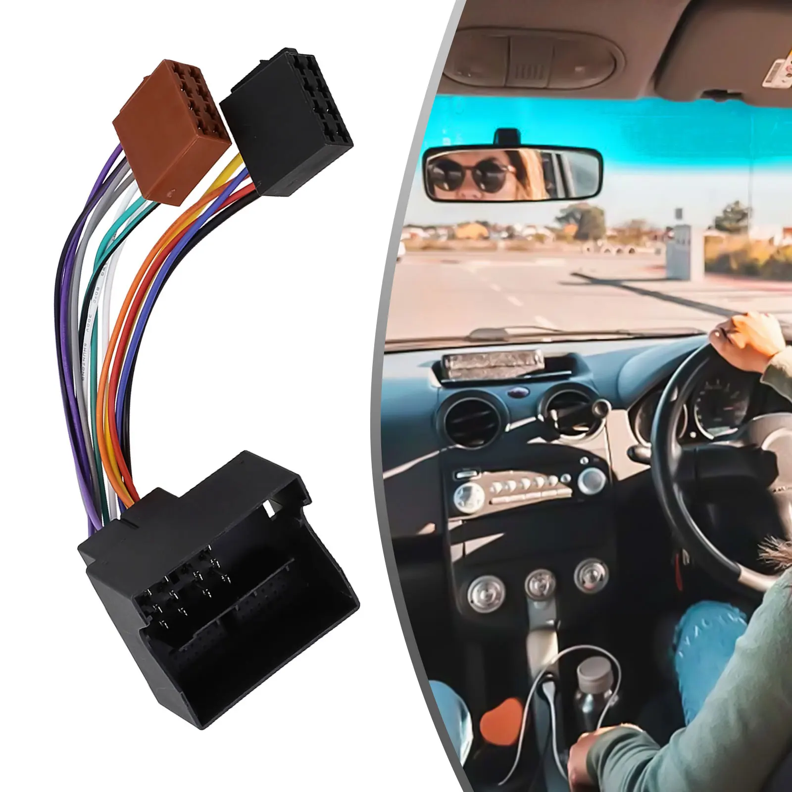Car ISO Stereo Radio Wiring Harness Adapter 12V Car Inner Electronic Stereo Cable Adapter For Golf ISO Cable Connector Plug
Car ISO Stereo Radio Wiring Harness Adapter 12V Car Inner Electronic Stereo Cable Adapter For Golf ISO Cable Connector Plug