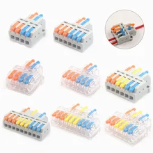 Fast Universal Wire Connector 2 in 4/6 Out 3 in 6/9 Out Compact Conductor Wire Connectors Plug-in Splicing Terminal Block
Fast Universal Wire Connector 2 in 4/6 Out 3 in 6/9 Out Compact Conductor Wire Connectors Plug-in Splicing Terminal Block