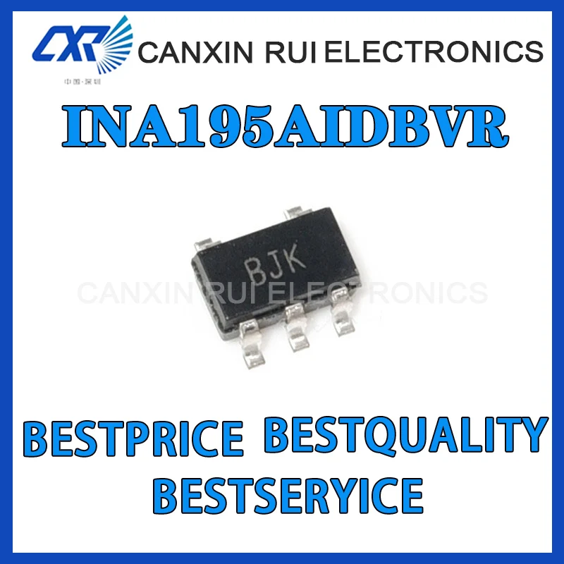 INA195AIDBVR screen printing BJK current monitoring chip, package SOT23-5 new original
INA195AIDBVR screen printing BJK current monitoring chip, package SOT23-5 new original