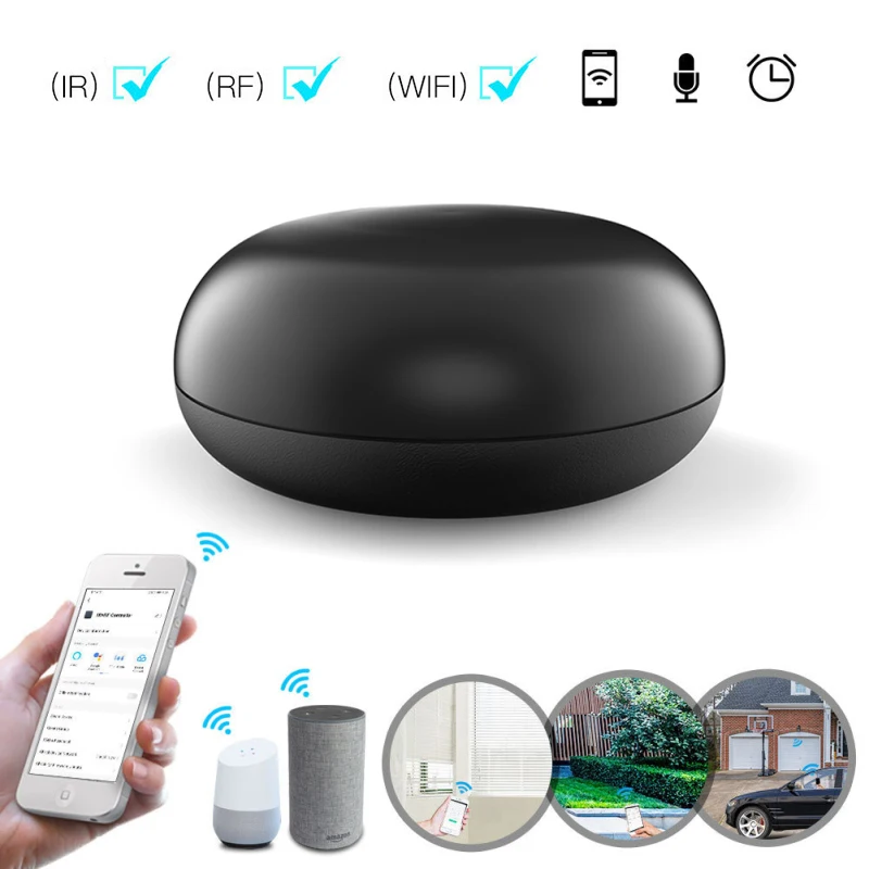 Пульт дистанционного управления CORUI Tuya WiFi RF + IR универсальный, умное управление через приложение, работает с Alexa Google Home
Пульт дистанционного управления CORUI Tuya WiFi RF + IR универсальный, умное управление через приложение, работает с Alexa Google Home