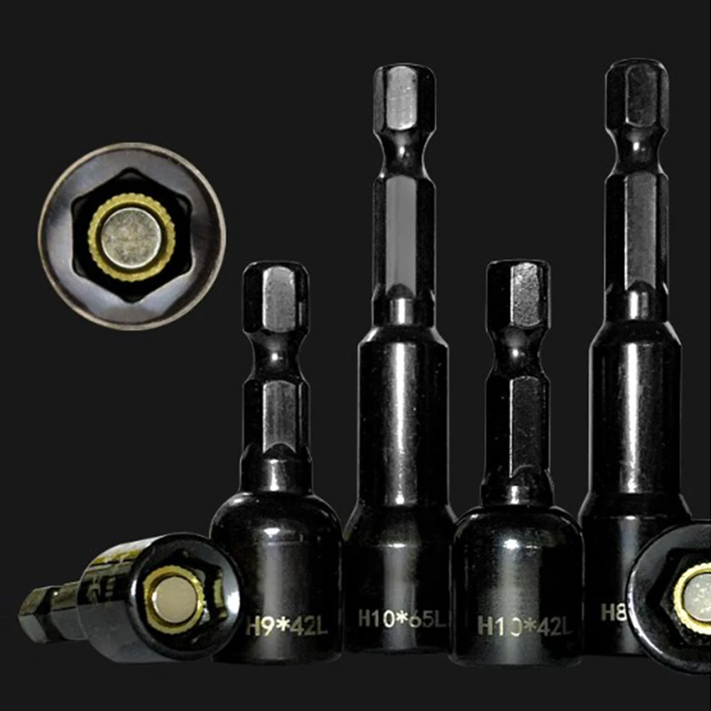 42mm-65mm Long Impact Socket Magnetic Nut Screwdriver Hexagon Nut Driver-Drill Bit Socket Wrench Extension Sleeve Power Tool
42mm-65mm Long Impact Socket Magnetic Nut Screwdriver Hexagon Nut Driver-Drill Bit Socket Wrench Extension Sleeve Power Tool