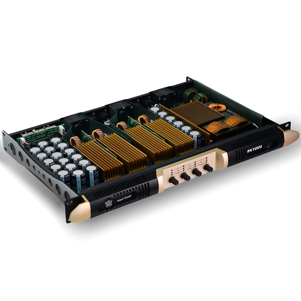 Stereo Sound PFC Digital Professional Power Amplifier Class D 1u800w3200w 4-channel Stage Performance KTV Line Array Sound R4800
Stereo Sound PFC Digital Professional Power Amplifier Class D 1u800w3200w 4-channel Stage Performance KTV Line Array Sound R4800