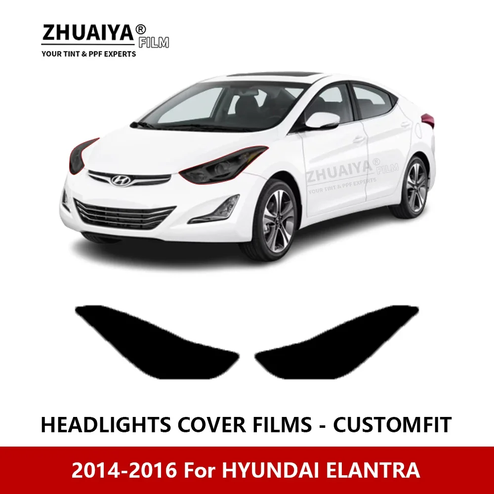 For HYUNDAI EL ANTRA 2014-2016 Car Exterior Headlight Anti-scratch PPF precut Protective film Repair film stickers Accessories
For HYUNDAI EL ANTRA 2014-2016 Car Exterior Headlight Anti-scratch PPF precut Protective film Repair film stickers Accessories