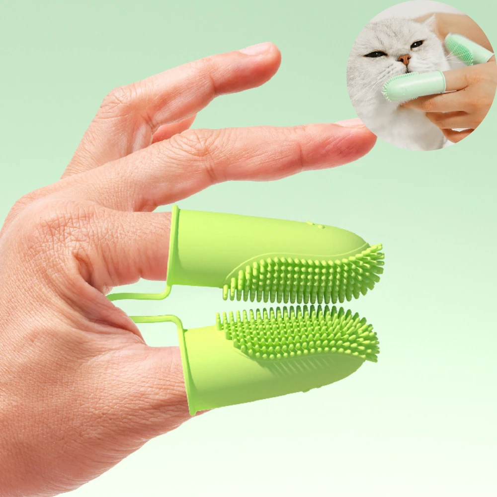 Dog Soft Toothbrush Pet Brush Teeth Cleaning Finger Dental Brush Tooth Brush Care Nontoxic Silicone Pet Cleaning Supplies
Dog Soft Toothbrush Pet Brush Teeth Cleaning Finger Dental Brush Tooth Brush Care Nontoxic Silicone Pet Cleaning Supplies