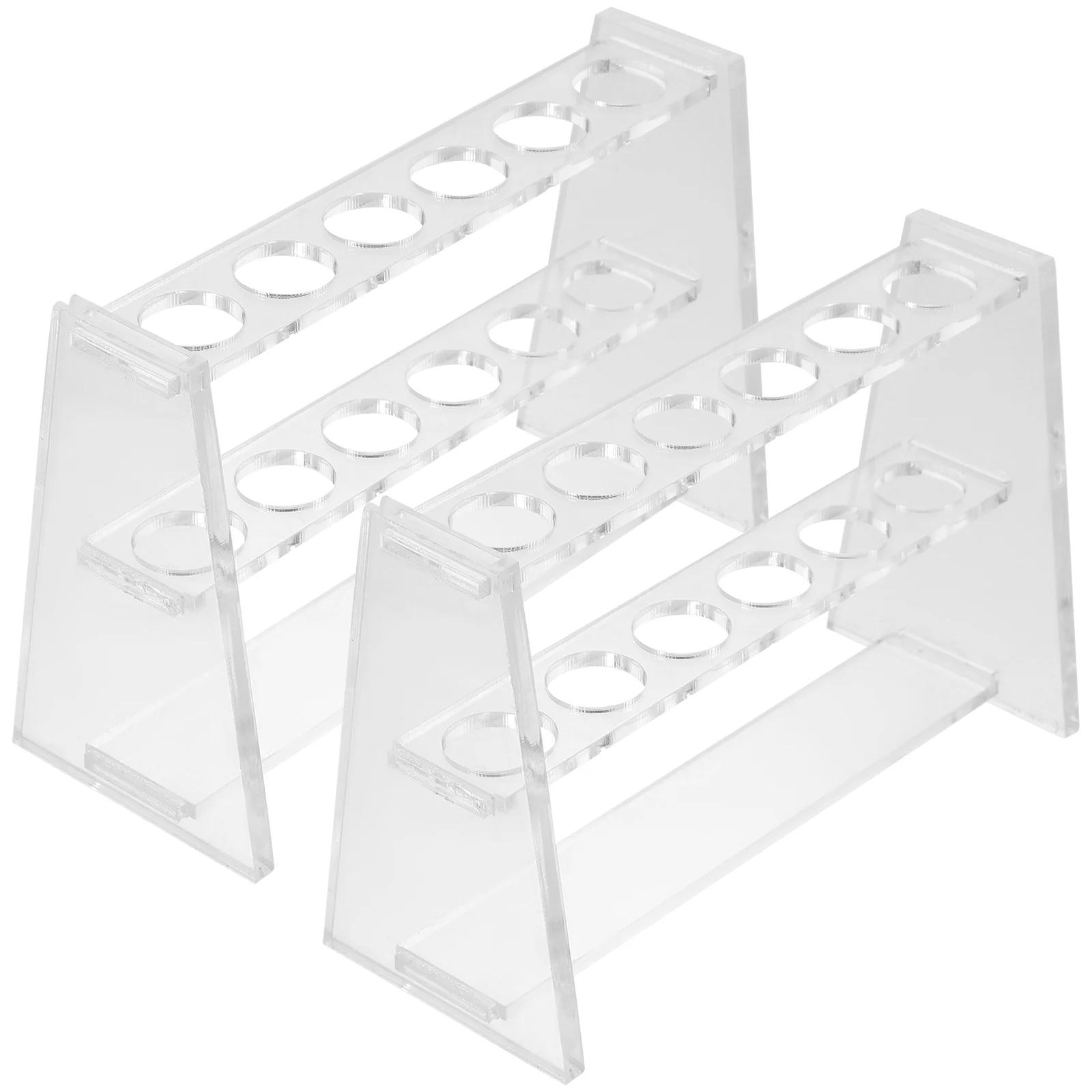 2 Pcs Colorimetric Tube Rack Laboratory Holder Stand 2-layer Test Round Hole Shelf Acrylic Centrifuge
2 Pcs Colorimetric Tube Rack Laboratory Holder Stand 2-layer Test Round Hole Shelf Acrylic Centrifuge