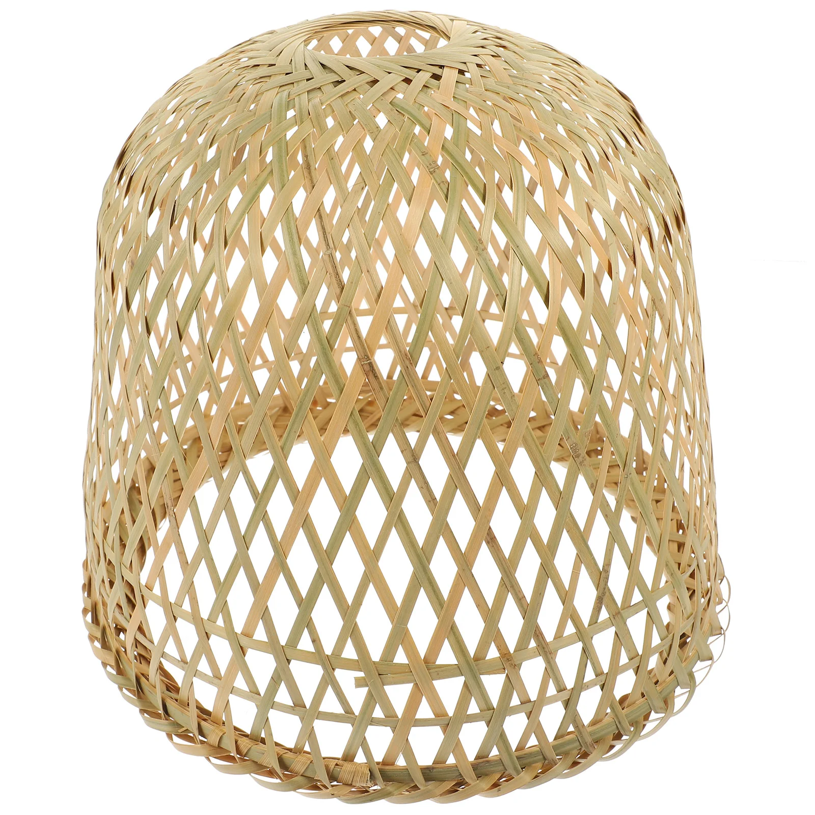 

Lamp Shade Light Cover Lampshade Pendant Bamboo Rattan Ceiling Shades Wicker Woven Chandelier Hanging Table Bulb Floor Cage