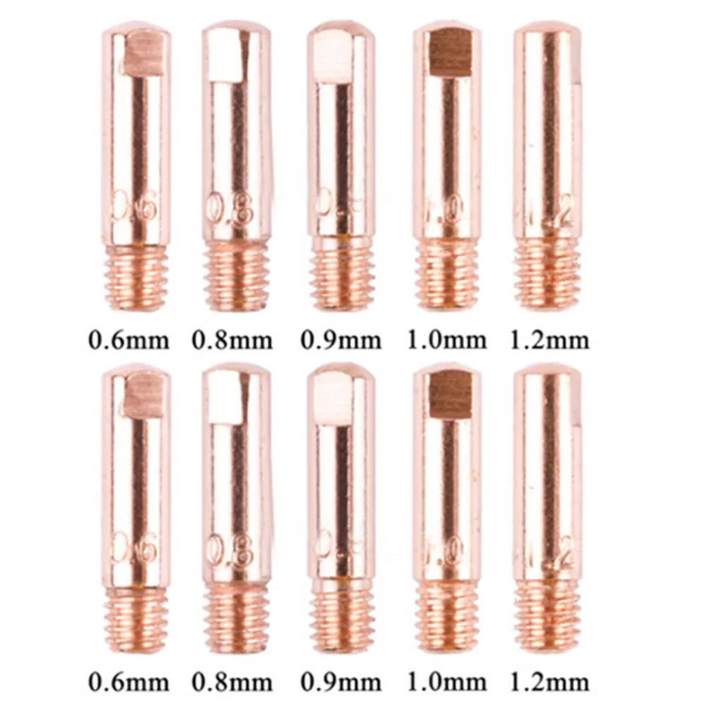 10pcs MB15 15AK MIG Welding Contact Tip 0.6-1.2mm Protective Nozzle For Rilon Riland Jasic Welding Supplies
10pcs MB15 15AK MIG Welding Contact Tip 0.6-1.2mm Protective Nozzle For Rilon Riland Jasic Welding Supplies