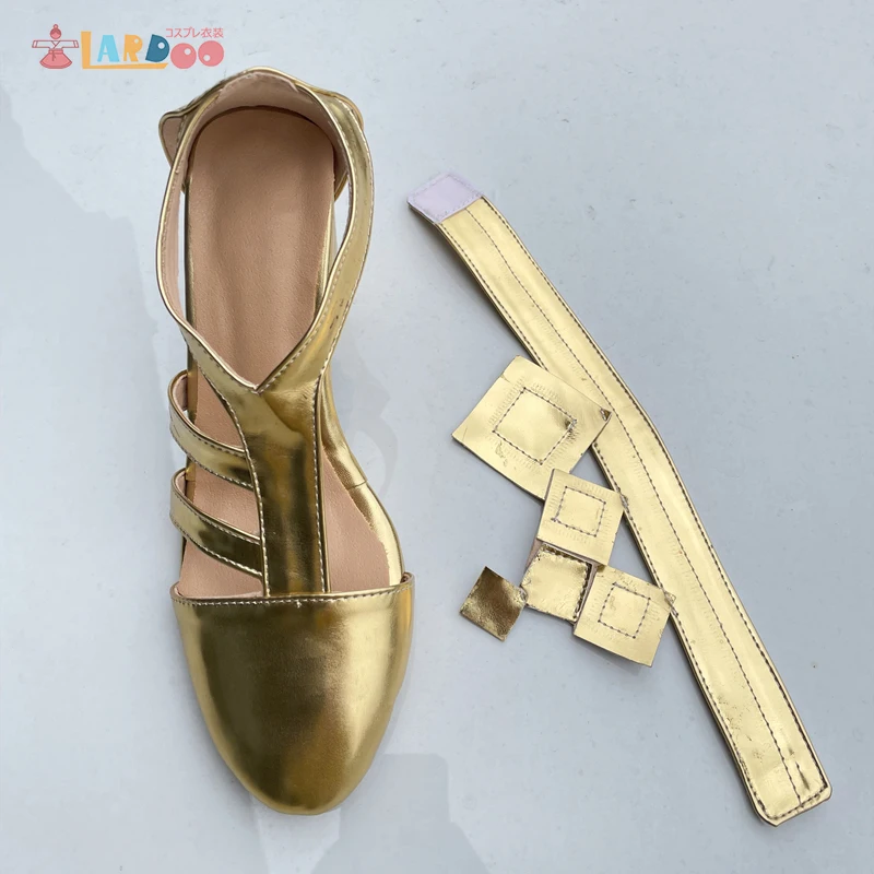 Lardoo Genshin impact Layla Shoes Cosplay Game Genshin Layla Cosplay Gold Heels woman Halloween
Lardoo Genshin impact Layla Shoes Cosplay Game Genshin Layla Cosplay Gold Heels woman Halloween