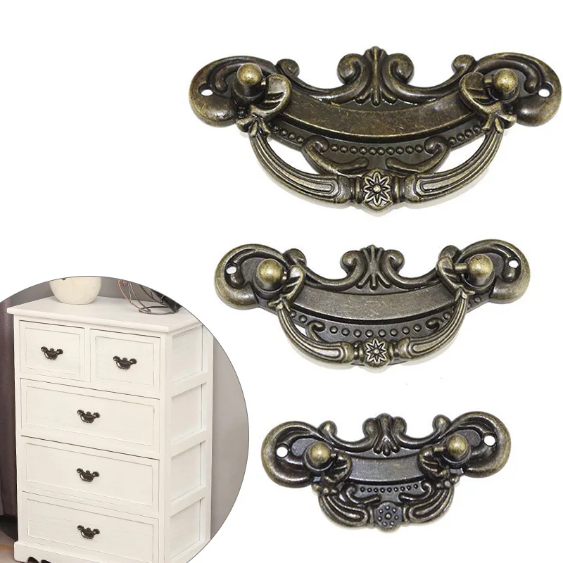 Antique Pull Handles Drawer Cupboard Furniture Knobs Pulls Handles Zinc Alloy Wardrobe Pull Hardware Home Decor
Antique Pull Handles Drawer Cupboard Furniture Knobs Pulls Handles Zinc Alloy Wardrobe Pull Hardware Home Decor