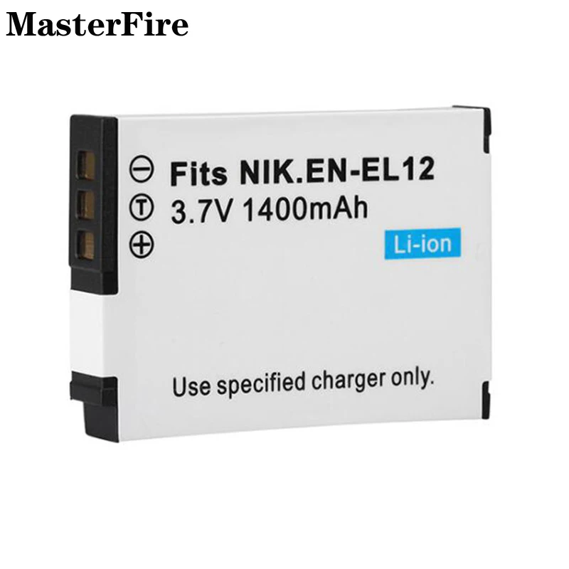 

Wholesale EN-EL12 EN EL12 3.7V 1400mah Replacement Li-ion Battery For Nikon Coolpix A900 AW100S P300 P330 P310 S710 S9600 Cell