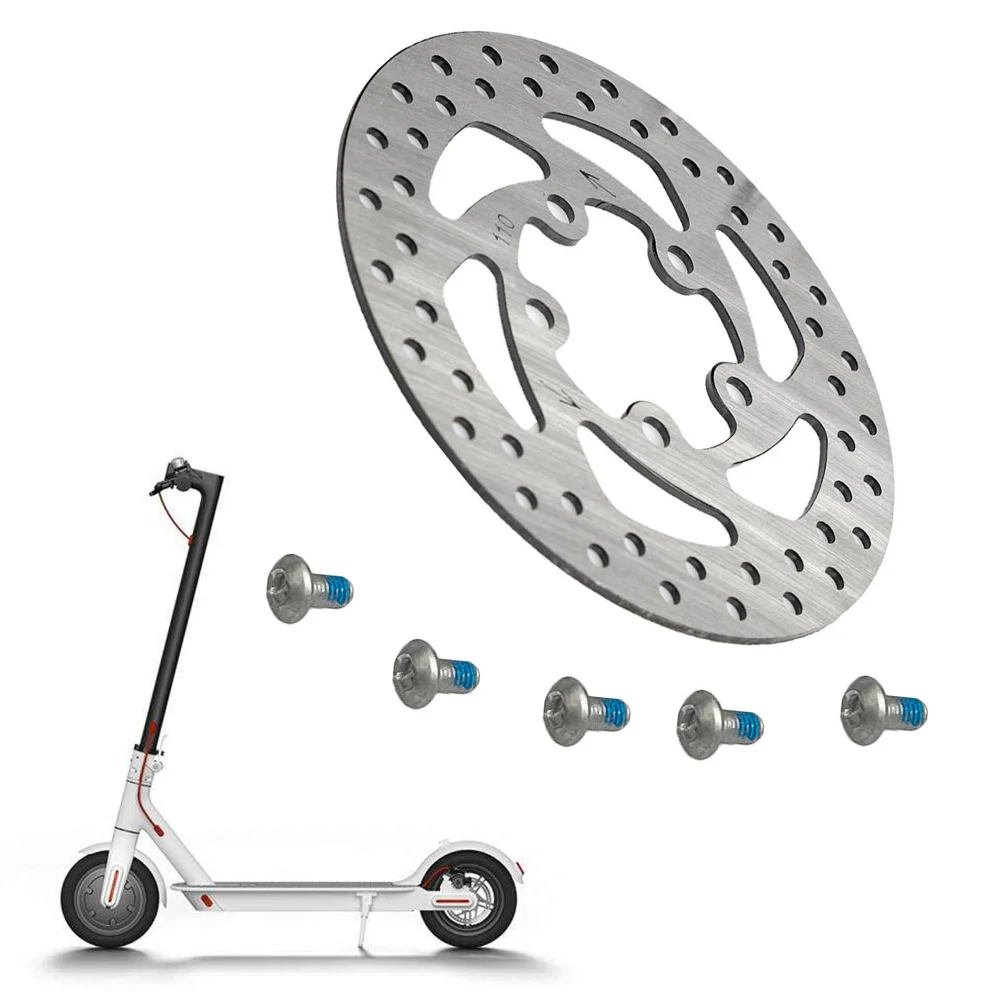 110mm Brake Disc Pads Rotor With Screws For X Iaomi-M365 Electric Scooter Disc Brake Wear-resistant Scooter Accessories Parts
110mm Brake Disc Pads Rotor With Screws For X Iaomi-M365 Electric Scooter Disc Brake Wear-resistant Scooter Accessories Parts
