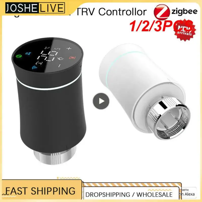 1/2/3 шт. новый привод радиатора Tuya ZigBee3.0 клапан умный Программируемый Термостат Температурный нагреватель TRV Alexa Голосовое управление
1/2/3 шт. новый привод радиатора Tuya ZigBee3.0 клапан умный Программируемый Термостат Температурный нагреватель TRV Alexa Голосовое управление