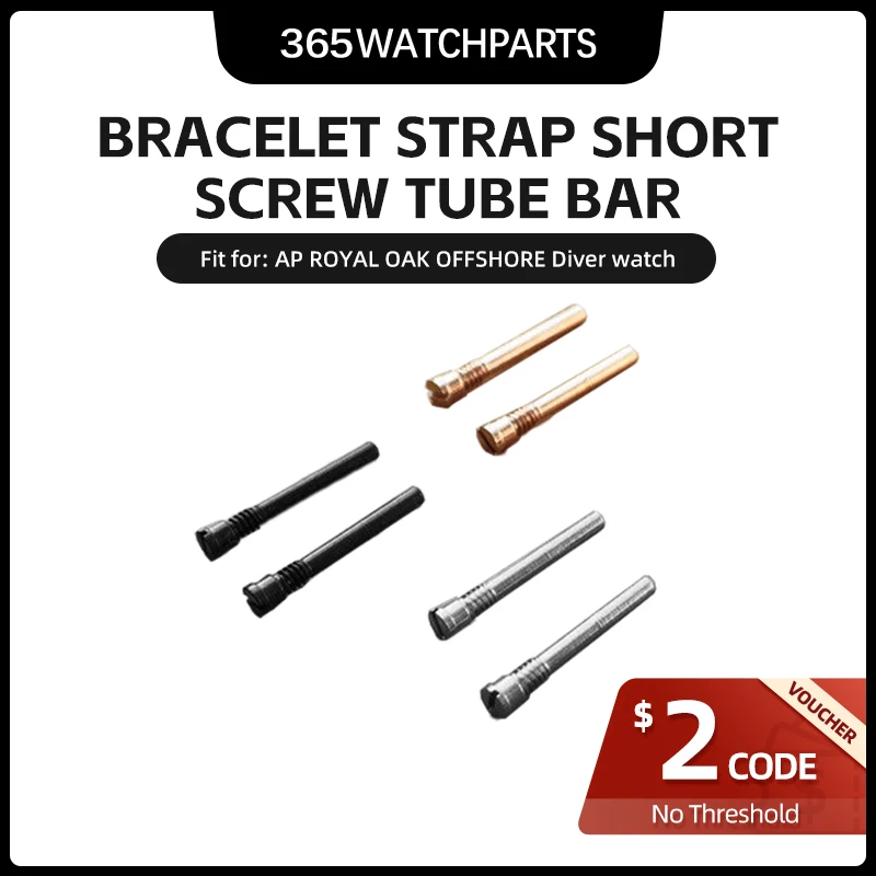 

Bracelet Strap Screw Tube Watch Lugs 42mm Short Bar 15703 Parts Tools for AP Audemars Piguet Royal Oak Offshore Diver Watch