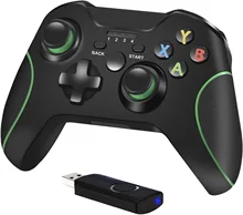 Enhanced Wireless Controller for Xbox One, Built-in Dual Vibration 2.4GHZ Gamepad Compatible with Xbox One/S/X/Elite, PS3, 
Enhanced Wireless Controller for Xbox One, Built-in Dual Vibration 2.4GHZ Gamepad Compatible with Xbox One/S/X/Elite, PS3,
