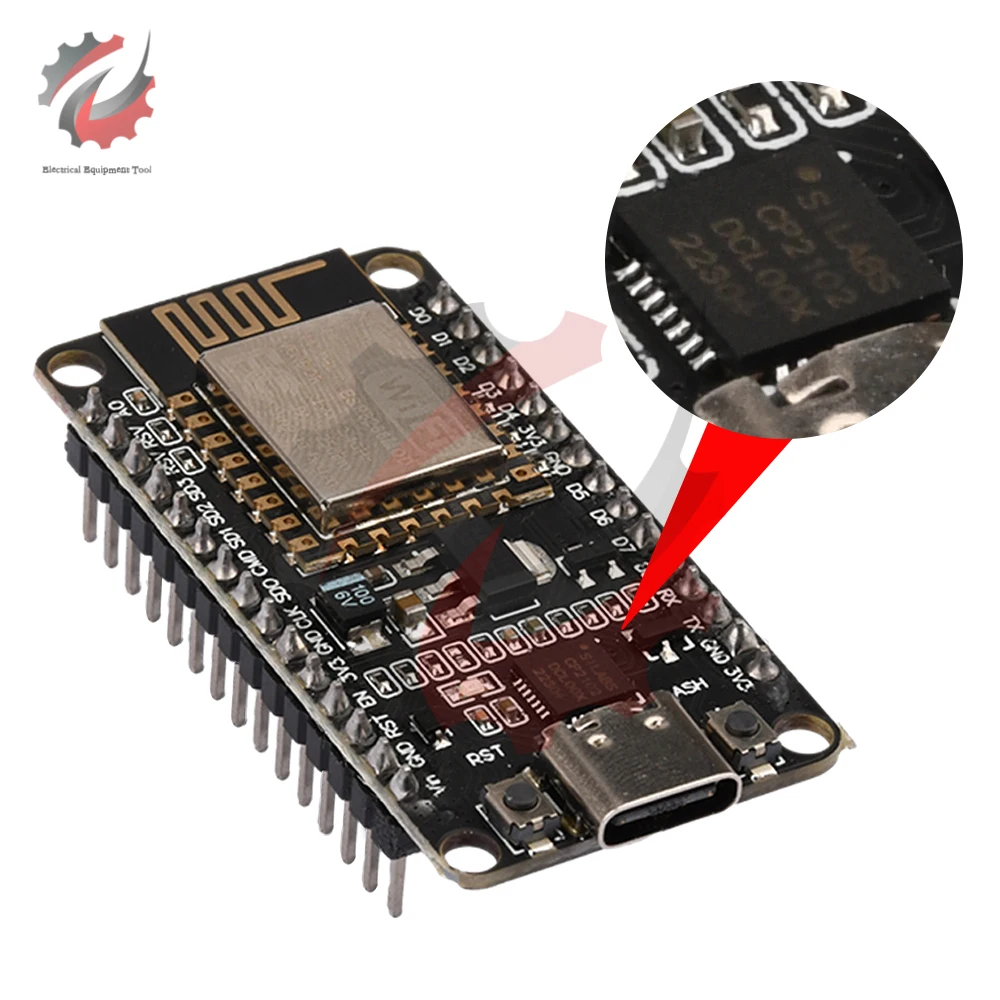 

Беспроводной модуль ESP8266 NodeMCU CP2102 ESP-12E Плата разработки Последовательный модуль с открытым исходным кодом отлично работает для Arduino IDE