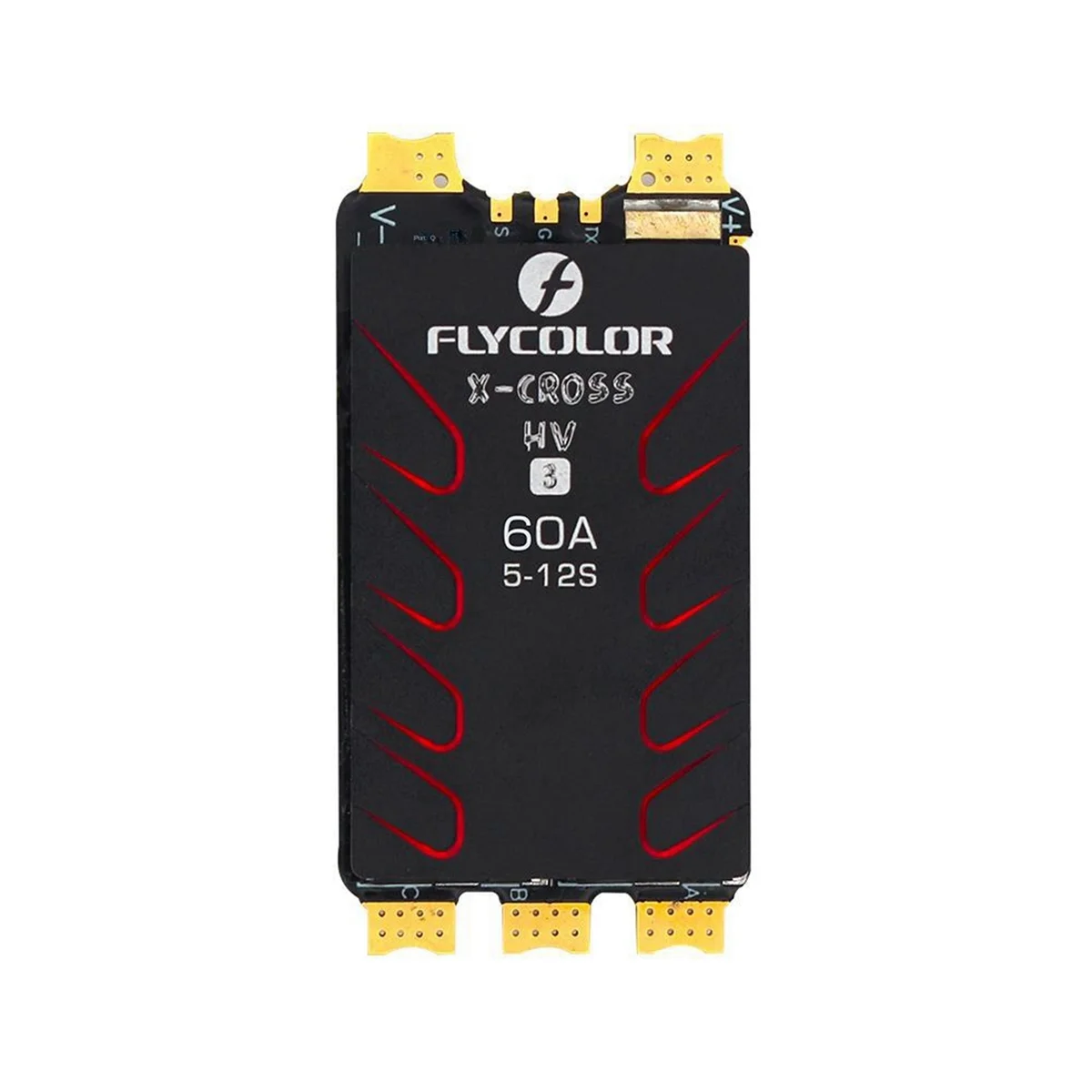 FLYCOLOR X-CROSS HV3 60A ESC 5-12S BLHeli-32 Dshot Proshot 64MHz 32-битный контроллер скорости для радиоуправляемой модели
FLYCOLOR X-CROSS HV3 60A ESC 5-12S BLHeli-32 Dshot Proshot 64MHz 32-битный контроллер скорости для радиоуправляемой модели