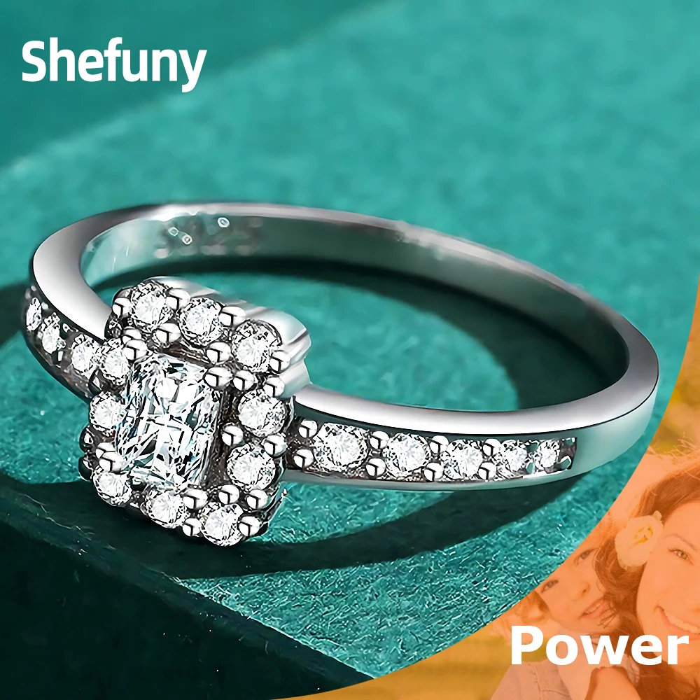 925 Sterling Silver Luxury Square Finger Rings White Clear Zirconia Geometry Wedding Ring For Women Fine Jewelry Engagement Gift
925 Sterling Silver Luxury Square Finger Rings White Clear Zirconia Geometry Wedding Ring For Women Fine Jewelry Engagement Gift