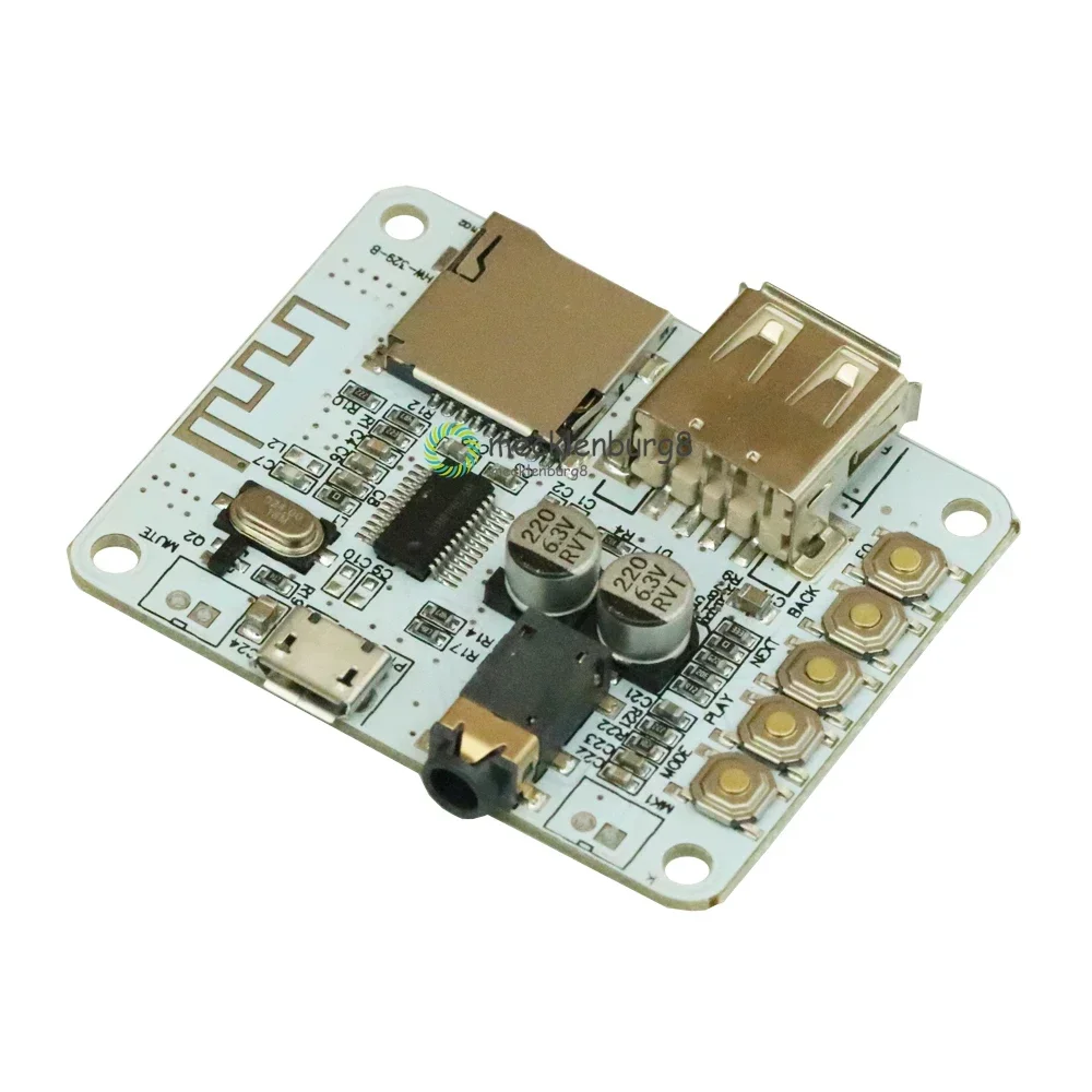 

NEW Bluetooth Audio Receiver board with USB TF card Slot decoding playback output A7-004 5V 2.1 Wireless Stereo Music Module