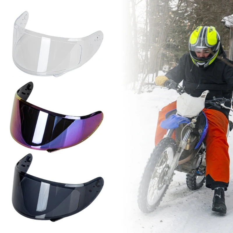 

Motorcycles Helmet Visor Lens Shield Full Face Shield for QIKE QK111 Helmet Replacement Lens Visors Drop Shipping
